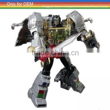 OEM tran former plastic diecast model robot toy model