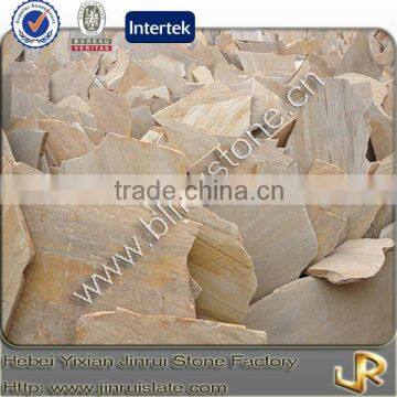 Random natural slate stone veneer