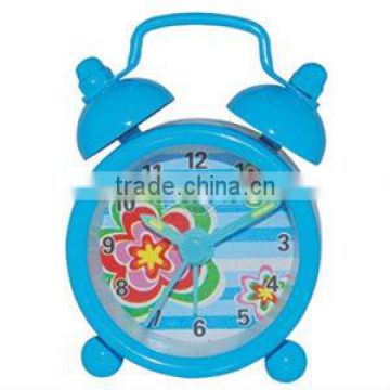 Mini Metal Alarm Clock 6010BU