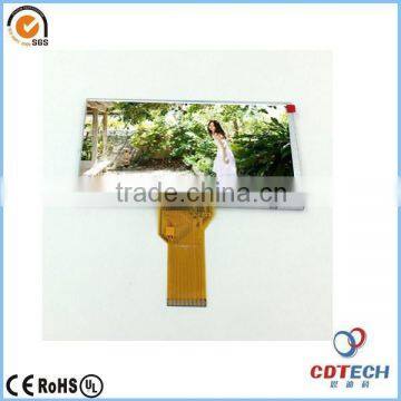 Hight quality HD 4.3'' TFT module LCD Touch display panel with CTP &PCAP