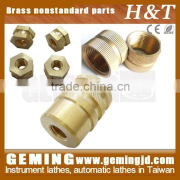 Customized non-standard pieces of brass precision brass pieces