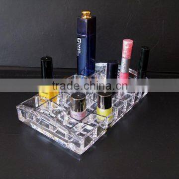 Beautiful Acrylic Nail Polish Display With Storage Box