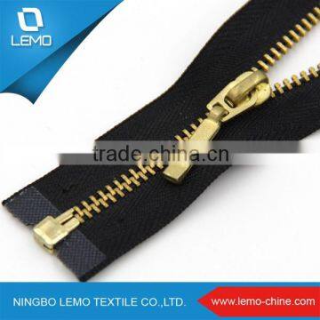 4# Latest Fashion Jacket Metal Gold Brass Jean Zippers