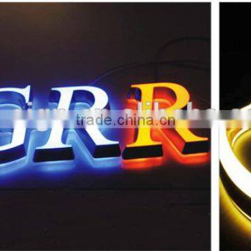 Custom mini led lighting acrylic alphabet letter sign