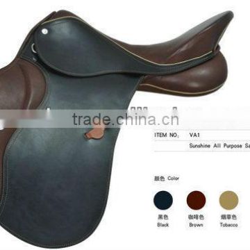 Sunshine All purpose leather horse saddle