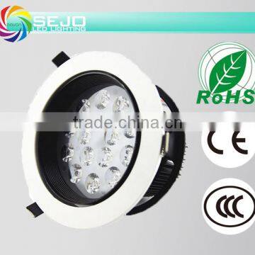 CE ROHS Aluminum PMMA Lens LED Downlight 3W