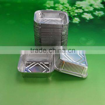 2650 rectangle aluminium foil box food container bulk production