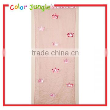 Princess crown pattern Decorative curtain for kids room door curtain