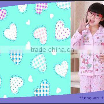 100% cotton flannel fabric for baby bedding sets HOT SALE !!