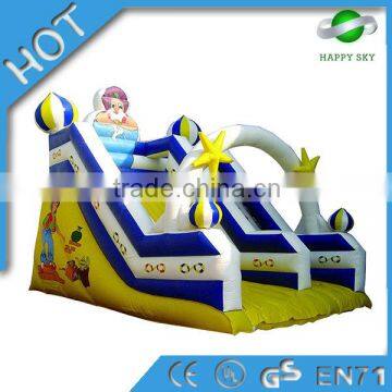 2015 Hot Sale inflatable slide,inflatable double lane slip slide,cheap inflatable water slides for sale