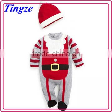 New model wholesale infant christmas clothing cotton baby clothes TR-CA01