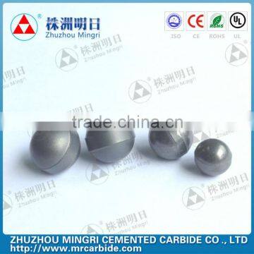 Cemented carbide semifinished spheres