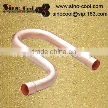 P-trap copper pipe nipple fitting