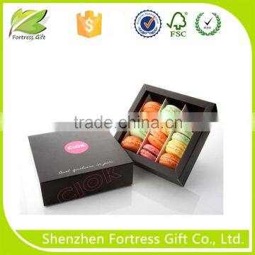 custom elegant chocolate paper gift box packaging