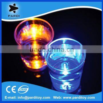 2OZ LED liquid activated light up shot glasses