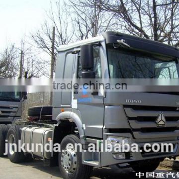 371hp Sinotruk howo 6x4 trailer head truck prices for sale