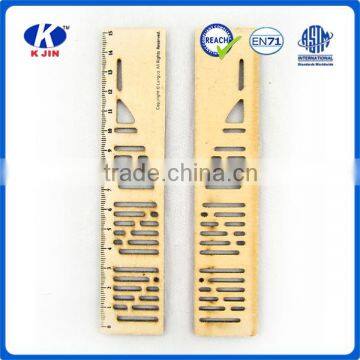 2015 Promotion Cheap 15cm Creative Wood Ruler With Custom for Art photo-3