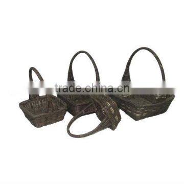 2015 New Product Rattan Basket For Home Decoration And Furniture