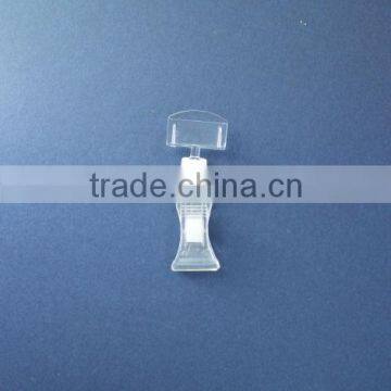 Plastic sign holders or plastic display price card sign holder or small price tag sign holder for shelves