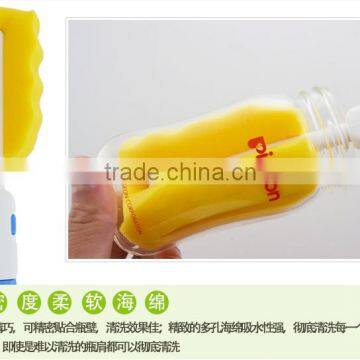 Sponge Bottle Cleaning Brush With Plstic Handle photo-3
