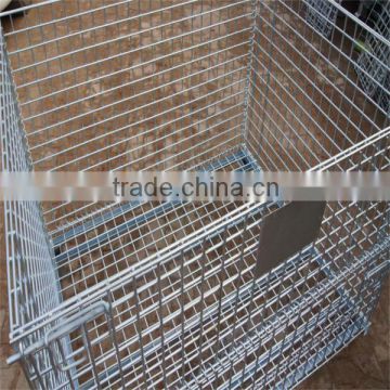 galvanized move storage basket