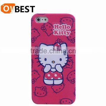Cell phone accessory pc rubber coating platic water transfer printing for wholesale iphone 6 case custom