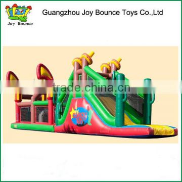 Top quality Promotional inflatable obstacle course combo for kids