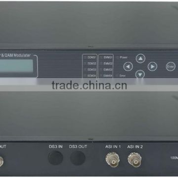 asi scrarmbler dvb-c modulator (ASI in and DVB-C RF out)