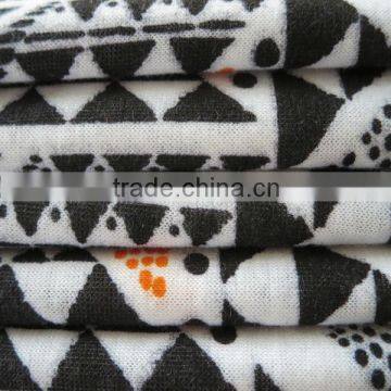 30S poly spun knitted fabric,100% Polyester printed knitted fabric manufacturer