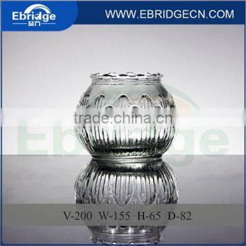 engraving glass candle holder