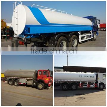 howo 6x4 oil tanker truck in stock for sale