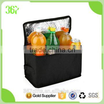 Wholesale OEM Logo Nonwoven Effect Cooler Bag for Beer Bottles