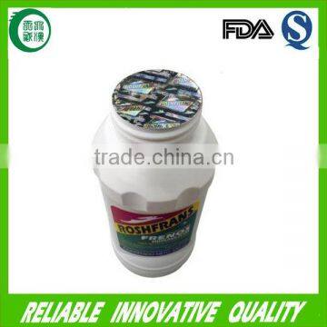 Aluminium foil sealing film induction cap seal liner