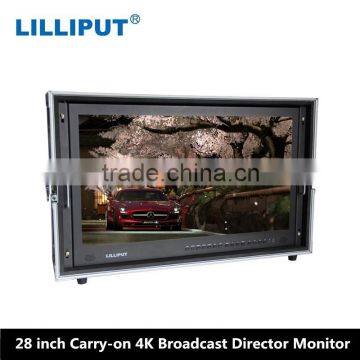 Lilliput BM280-4K Broadcast Ultra-HD Monitor with SDI ,HDMI ,DVI,VGA,TALLY