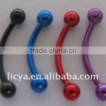 Fashion Body Jewelry Anodized Belly Ring