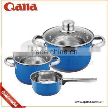 Western style Stainless Steel Casserole nonstick cookware sets