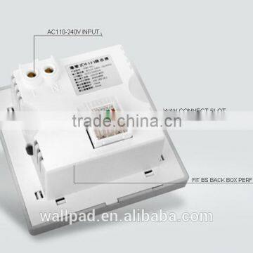 New Design Wallpad Silver Wall Mount Lan Rj45 3G WiFi Smart Socket WPS AP Router Repeater Phone USB Wireless Wall Charger Socket Quality Choice photo-3