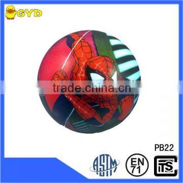 PU soft anti stress spiderman ball