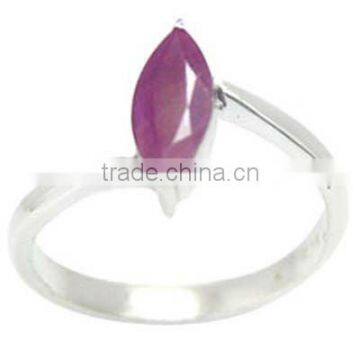 Beautiful ! Ruby Ring & .925 Sterling Silver Ring Jewelry Wholesale Silver Jewelry