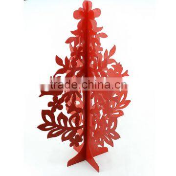 Christmas decorative wood tree/wood carving christmas tree for sale