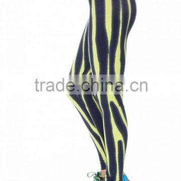 84% Polyester 16% Spandex Womens Dry Fit Custom Sports Leggings photo-3