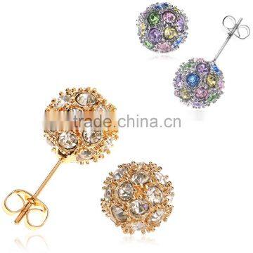 fashion jhumka ball earrings saudi gold jewelry 2015