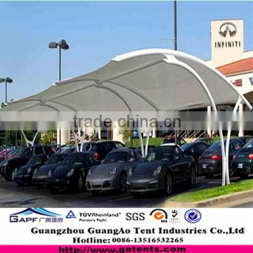 Round tuce cheaper price car packing Tensile Fabric Structure ST-12