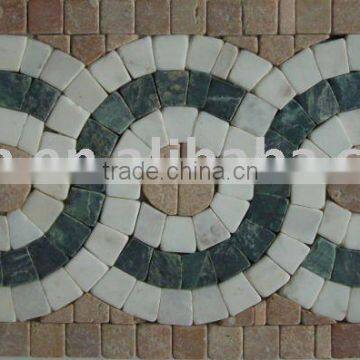 YFL122A Lava Mosaic Border line Art Marble Mosaic