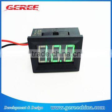 DC Green Digital Voltmeter 12V/24V/36V/48V/60V/72V/80V/96V Motors Car Battery 4.5-150V Panel Meter