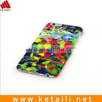Colorful Water Paste Hard PC Case for Iphone 6/6s