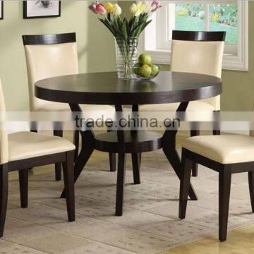 HDTS051 Japanses style modern leather chair and table