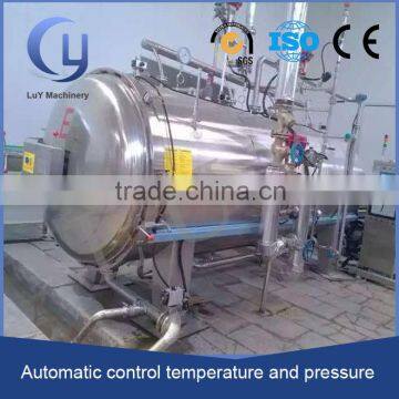 pressure and temperature digital display air steam retort