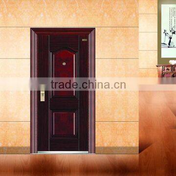 China safety steel swing door price