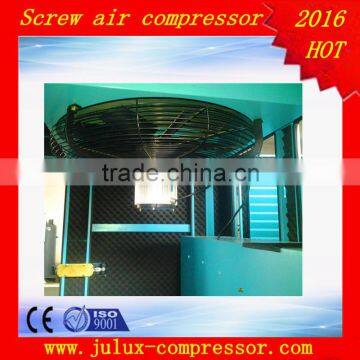 90kw 8 Bar AC Power Electric Motor Oil Less Factory Supply Frequency Repair Rotary Screw Air Compressor photo-2